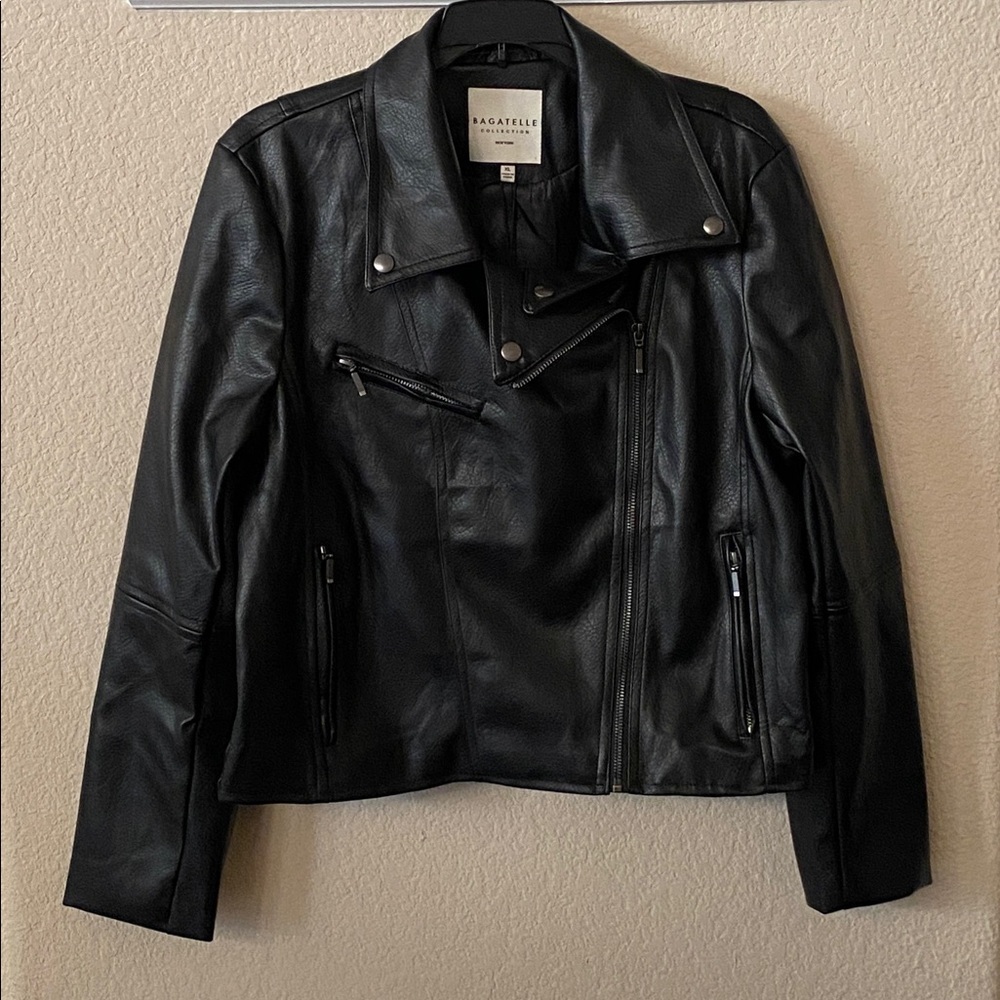 Bagatelle Classic Black Leather Jacket